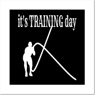 It’s training day Posters and Art